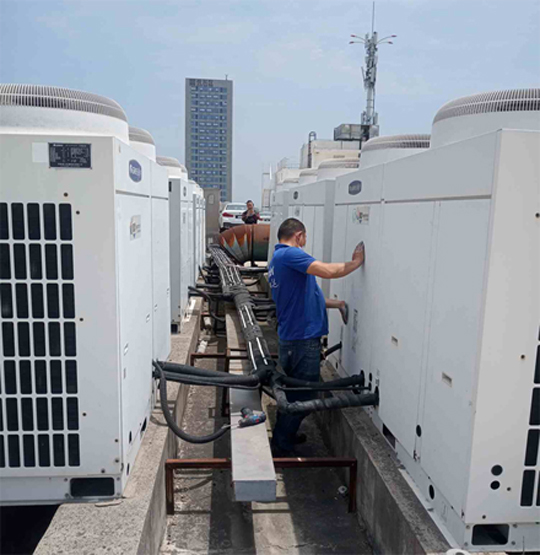 莱阳中央空调制热和不制冷系统维修方法